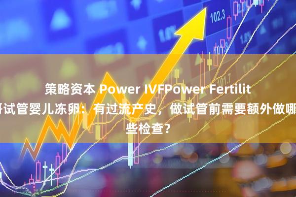 策略资本 Power IVFPower Fertility 墨西哥试管婴儿冻卵：有过流产史，做试管前需要额外做哪些检查？