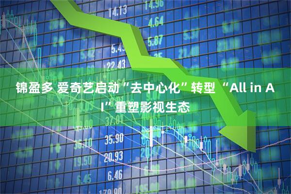 锦盈多 爱奇艺启动“去中心化”转型 “All in AI”重塑影视生态